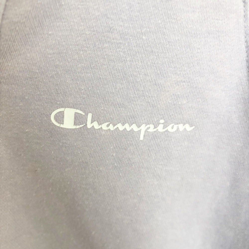 Champion Lavender Half Zip Pullover Sweatshirt Size Small - Picture 4 of 6